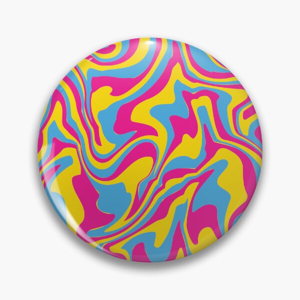Item preview, Primary Ripples Subtle Pansexual Pride Flag designed and sold by Digi-Jucie.