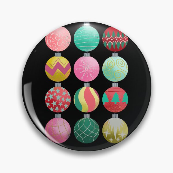 Item preview, Christmas Ornaments Vintage Multi Edition designed and sold by LemonwoodClock.