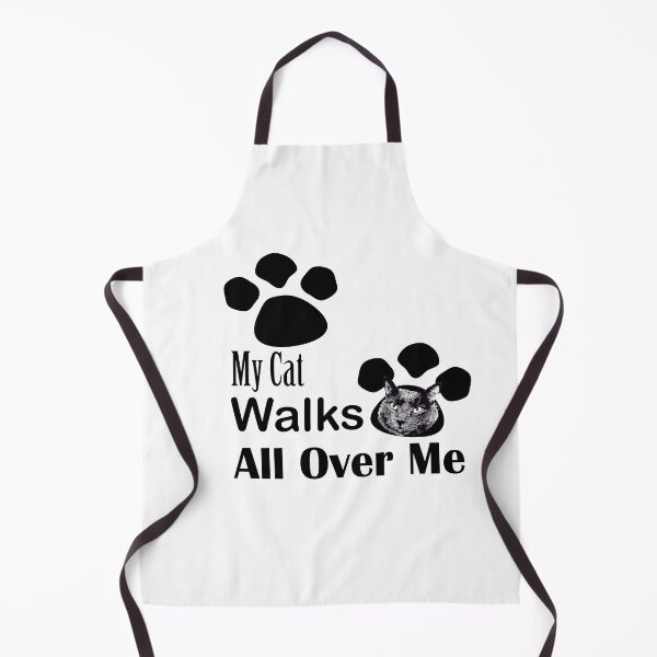 Item preview, My Cat Walks All Over Me designed and sold by ninasilver.