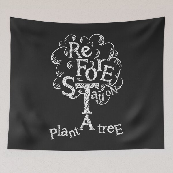 Item preview, Plant A Tree Reforestation Restore Natural Environment designed and sold by Chilli-Design.