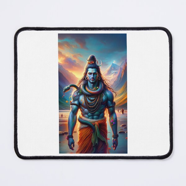 Item preview, Colorful Lord Siva  designed and sold by GingerLFranklin.