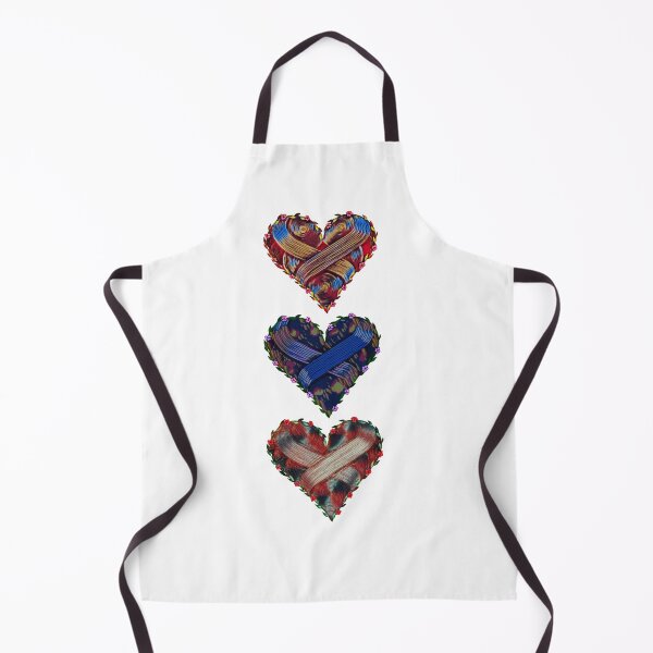 Item preview, Three Hearts Valentine's Day Pattern designed and sold by ArtAndBliss.