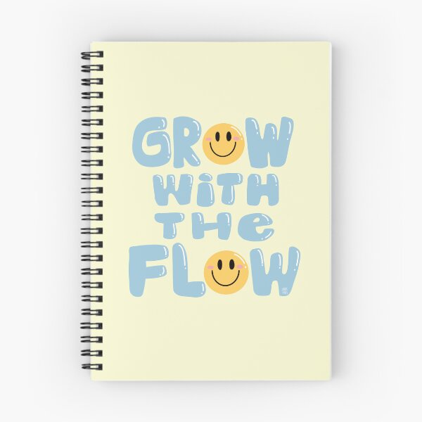 Item preview, GROW WITH THE FLOW CUTE STICKER TEE YELLOW designed and sold by aydapadi.