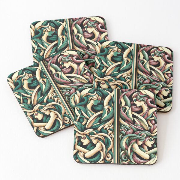 Item preview, Art Nouveau Pattern Modern designed and sold by Aryabek.