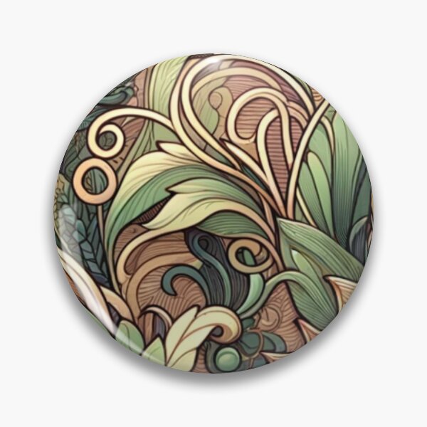 Item preview, Art Nouveau pattern designed and sold by Aryabek.
