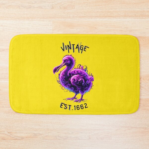 Item preview, Neon Purple Smoke Dodo Bird Art - Vintage Est. 1662 designed and sold by Matt's Artificial Nature.