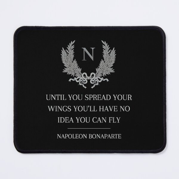 Item preview, Napoleon wings quote french history seal leadership designed and sold by ChataMaroon.