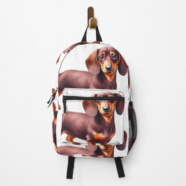 Item preview, Dachshund Painting - Weiner Dog Watercolor Painting - Sausage Dog - Cream and Tan designed and sold by Star-Fragment.