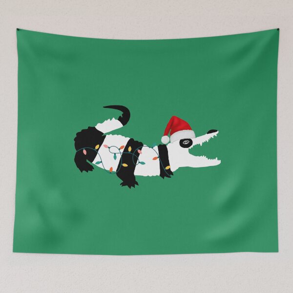 Item preview, Funny crocodile Christmas designed and sold by Rbnano.