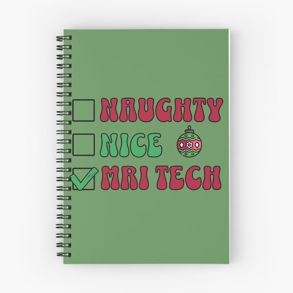 Item preview, Naughty Nice Christmas MRI Tech designed and sold by Asevera.