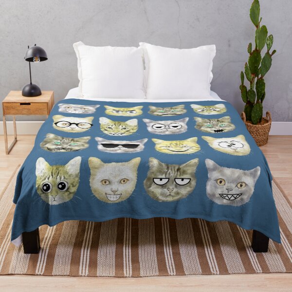 Item preview, Funny cat faces designed and sold by Rbnano.
