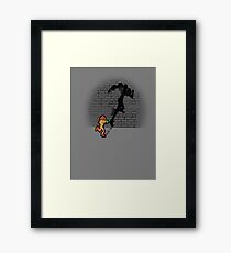 Becoming a Legend- Samus Aran Framed Print