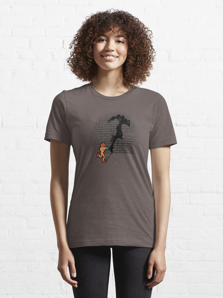 Alternate view of Becoming a Legend- Samus Aran Essential T-Shirt