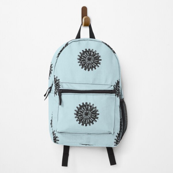 Item preview, Great Seed Linocut Illustration - light blue designed and sold by adarovai.