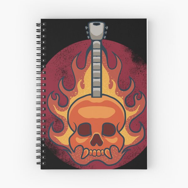Item preview, Feuerschädelgitarre designed and sold by Ushopfake.