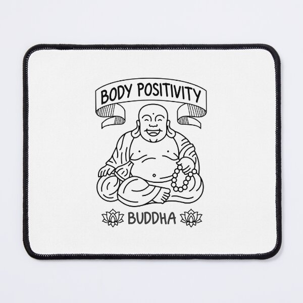 Item preview, Body Positivity Buddha designed and sold by ThomasKadmon.