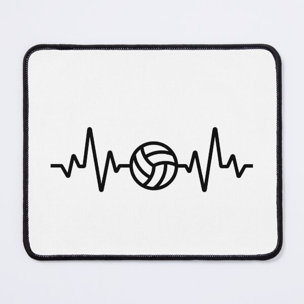 Item preview, volleyball hearbeat designed and sold by itswallcraft.