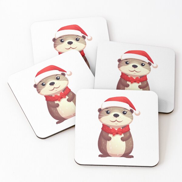 Item preview, Christmas otter designed and sold by PawelNature.