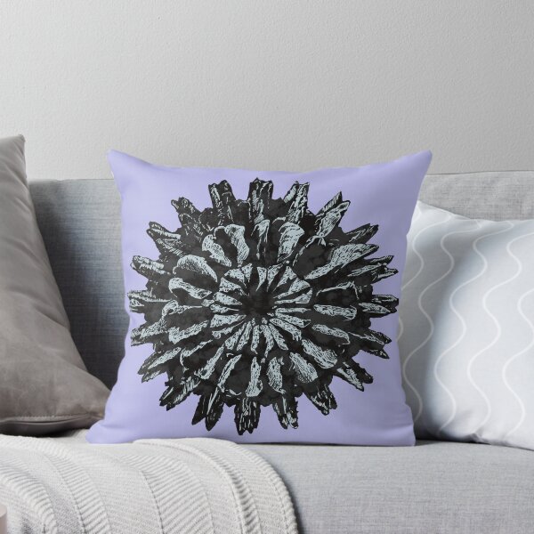 Item preview, Great Seed Linocut Illustration - light Purple designed and sold by adarovai.