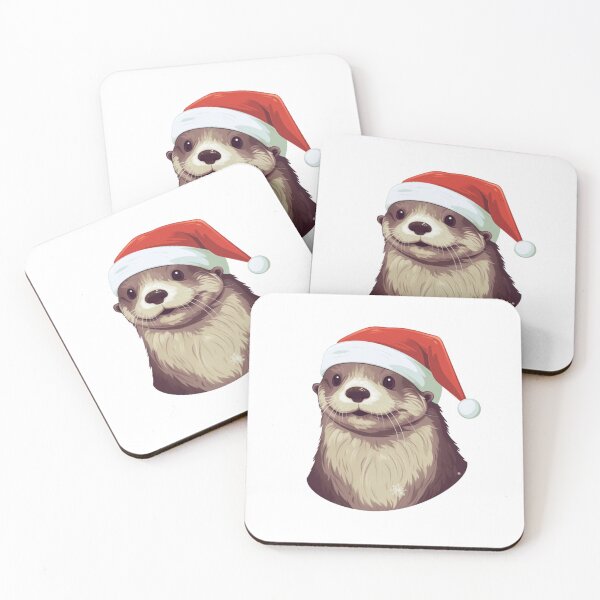 Item preview, Christmas otter designed and sold by PawelNature.