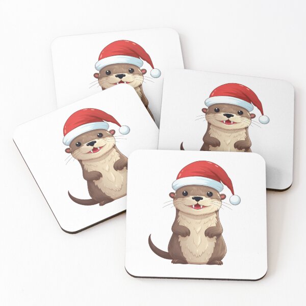 Item preview, Christmas otter designed and sold by PawelNature.