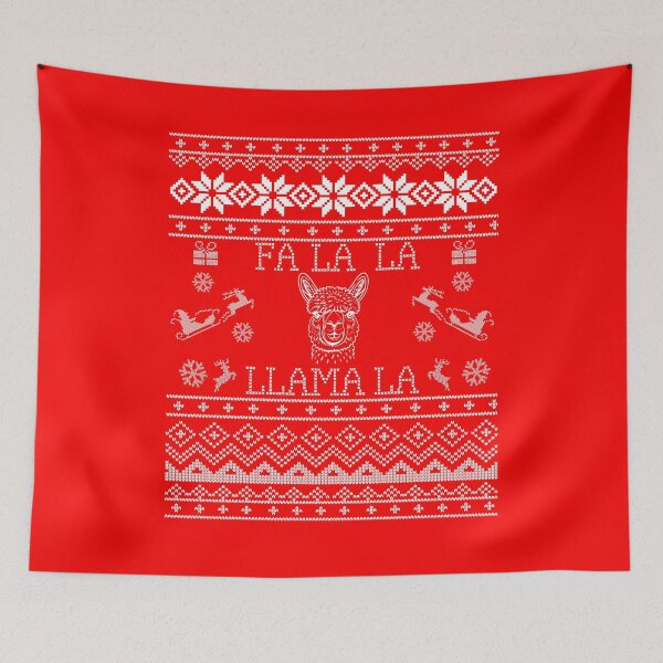 Item preview, Fa La La Llama La ugly christmas designed and sold by RayyanHausawi.