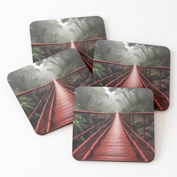 Item preview, Puente sobre un profundo abismo con secuoya designed and sold by Evolvity.