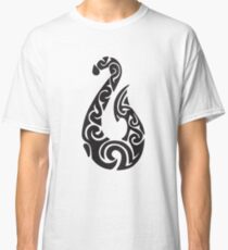 Tribal Fish Hook Classic T-Shirt