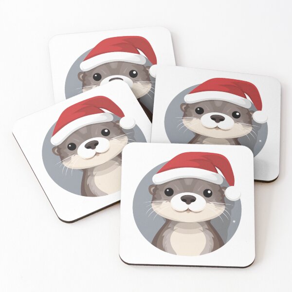 Item preview, Christmas otter designed and sold by PawelNature.