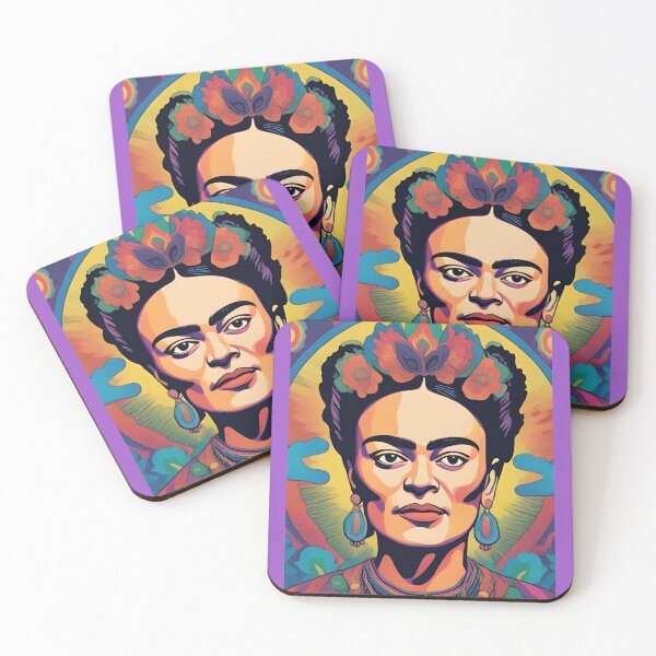 Item preview, La pintora Frida designed and sold by quotefactory.