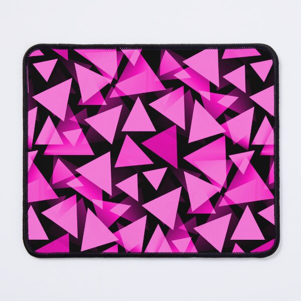Item preview, Pink geometric triangle pattern designed and sold by iRenza.