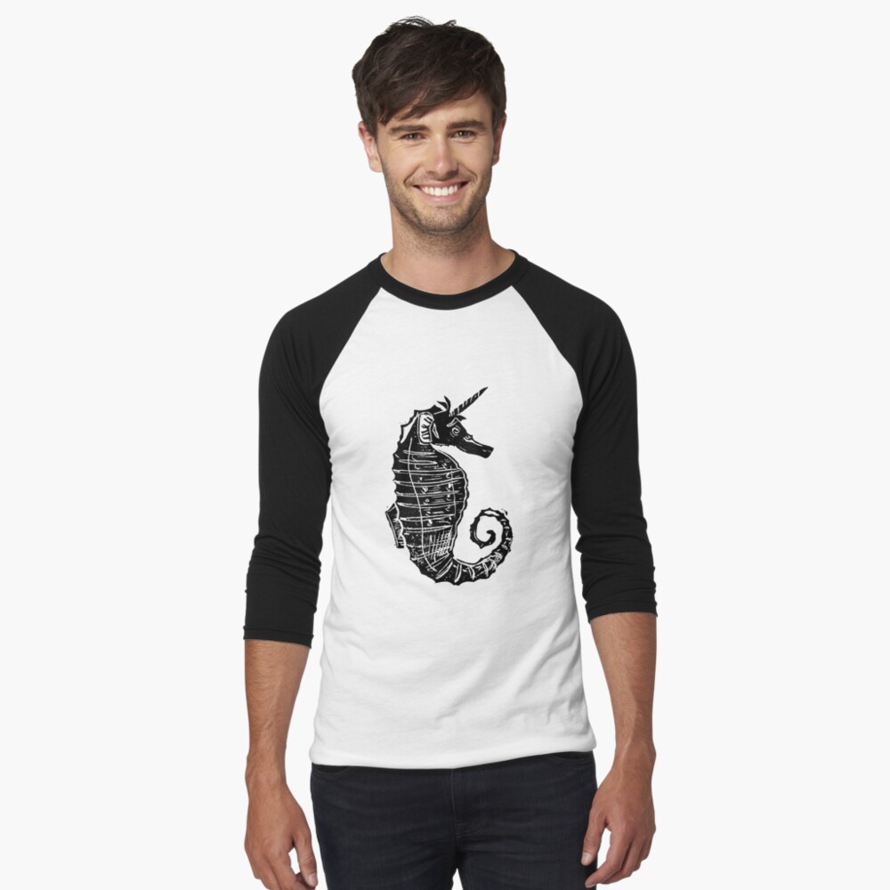 Item preview, Baseball ¾ Sleeve T-Shirt designed and sold by adarovai.