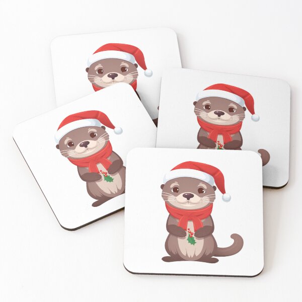 Item preview, Christmas otter designed and sold by PawelNature.