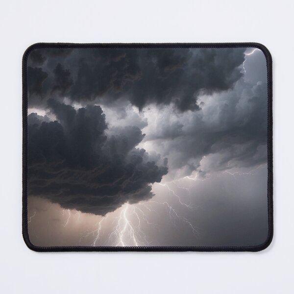 Item preview, Thunderstorm over a night city designed and sold by Evolvity.
