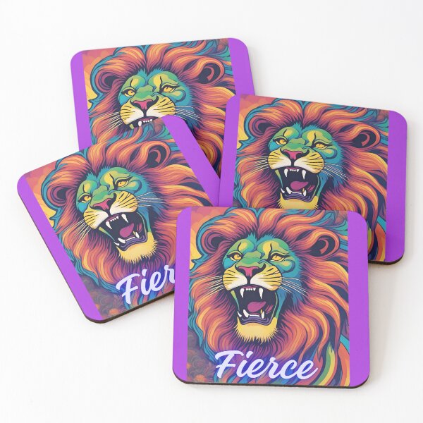 Item preview, Fierce lion designed and sold by quotefactory.