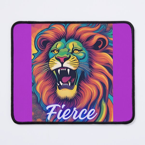 Item preview, Fierce lion designed and sold by quotefactory.