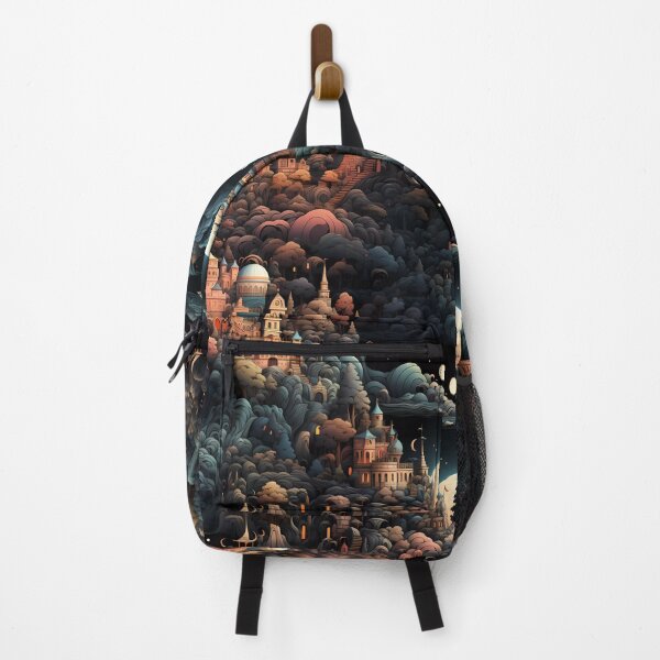 Item preview, Fantasy Landscape Pattern designed and sold by spookycutepeeps.
