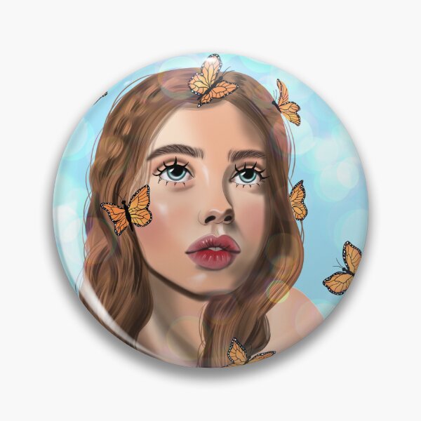 Item preview, Pretty Butterfly Girl designed and sold by SpiritedArtwork.