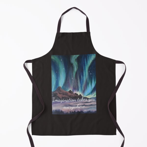 Item preview, Northern Lights painting with inspirational text designed and sold by KRISBArt.