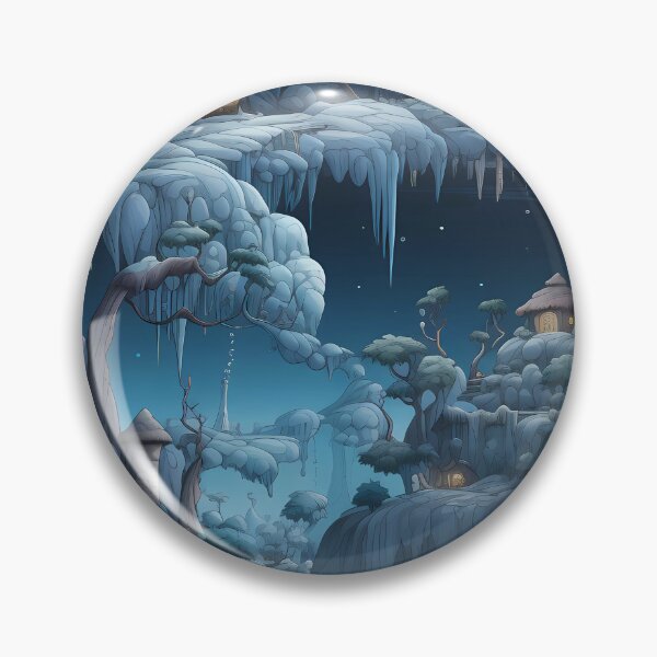 Item preview, Fantasy Landscape Pattern designed and sold by spookycutepeeps.