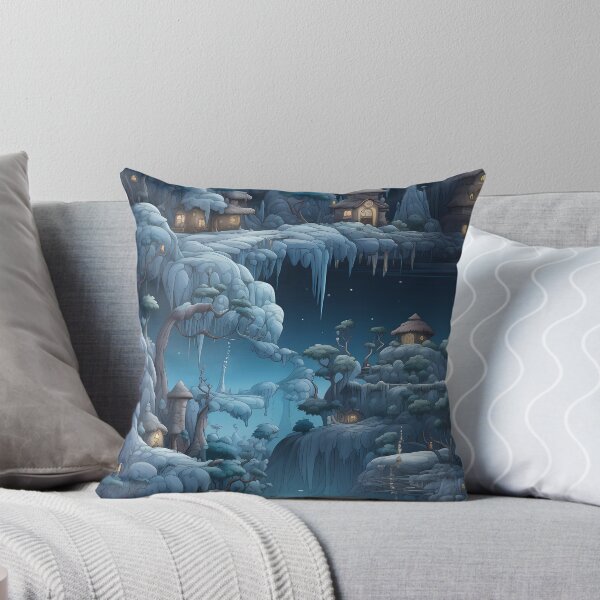 Item preview, Fantasy Landscape Pattern designed and sold by spookycutepeeps.