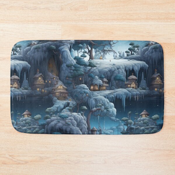 Item preview, Fantasy Landscape Pattern designed and sold by spookycutepeeps.