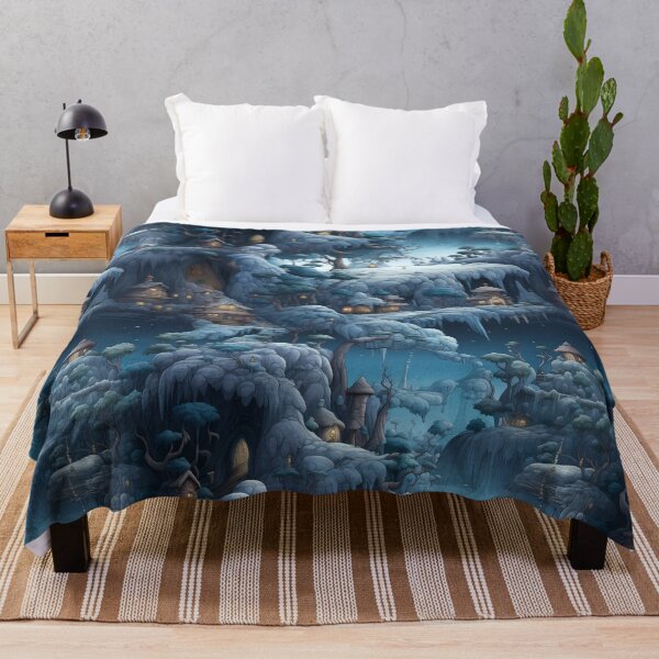 Item preview, Fantasy Landscape Pattern designed and sold by spookycutepeeps.