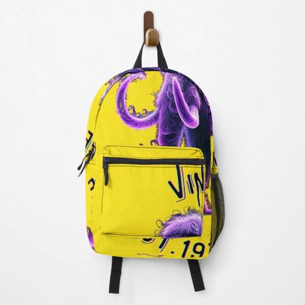 Item preview, Neon Purple Smoke Woolly Mammoth Art - Vintage Est. 1977 B.C.E. designed and sold by Matt's Artificial Nature.