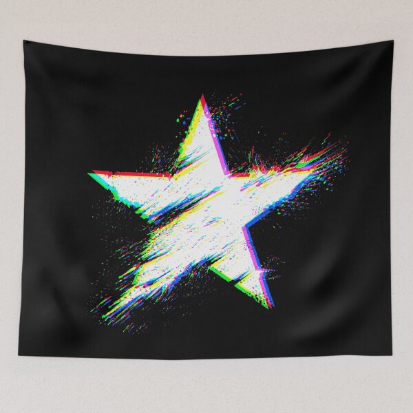 Item preview, Painted Star - RGB effect designed and sold by RedStormCloud.