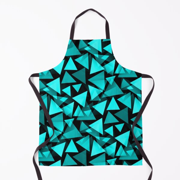 Item preview, Light blue geometric triangle pattern designed and sold by iRenza.