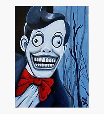 Mr. Chuckle Teeth, The X-Files, Horror Art, Scary, Creepy Photographic Print