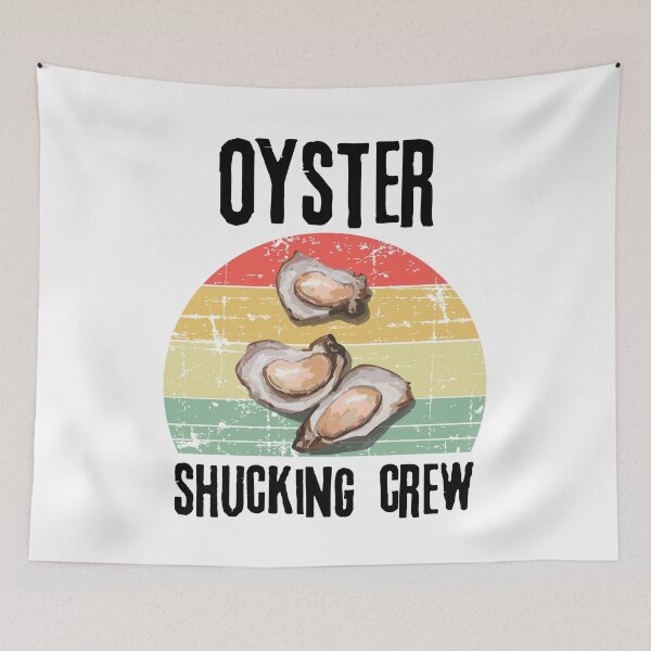 Item preview, oyster shucking crew, oyster shuck designed and sold by belladesign7.