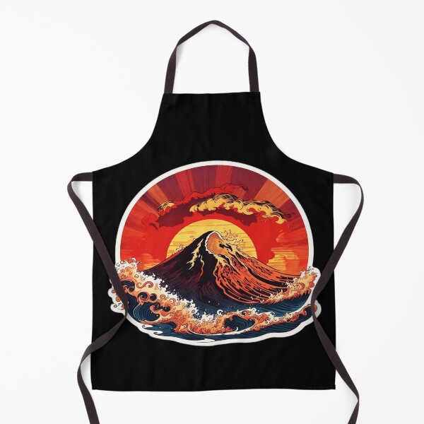 Item preview, Pirate Punk Volcano Eruption and Ocean in Hawaii designed and sold by NautiChic.
