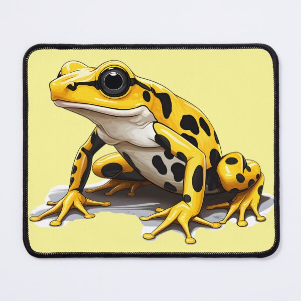 Item preview, Yellow poisonous dart frog designed and sold by AiApparel24-art.